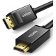 UGREEN 4K Displayport to HDMI Cable Uni-Directional UHD DP to HDMI