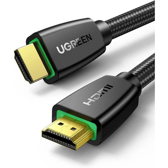 UGreen HDMI Male To Male Braid Cable - 2m (Black)