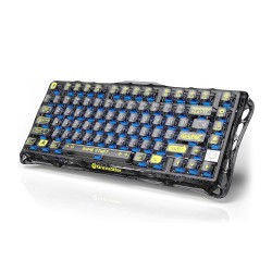 GravaStar Mercury K1 Lite 75% Wireless Mechanical Gaming Keyboard - Black GravaStar Mercury K1 Lite 75% Wireless Mechanical Gaming Keyboard - Black