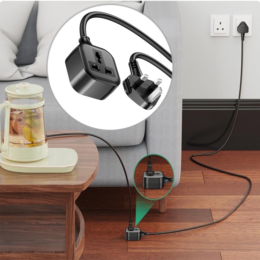 Yesido MC28 Power Cord 3250W - 2m