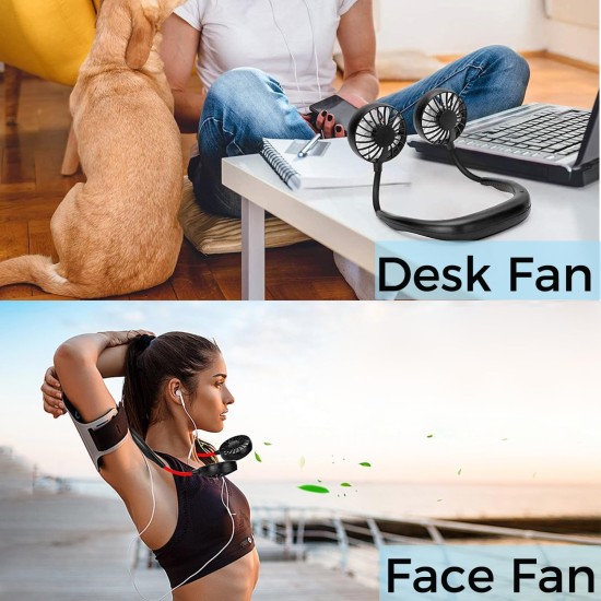 Portable Neck Fan Rechargable (Summer fan)