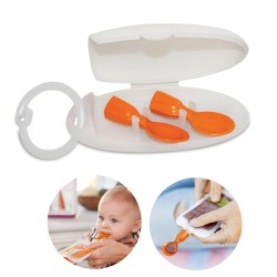 2Pcs Baby Food Dispenser Spoon 2Pcs Baby Food Dispenser Spoon