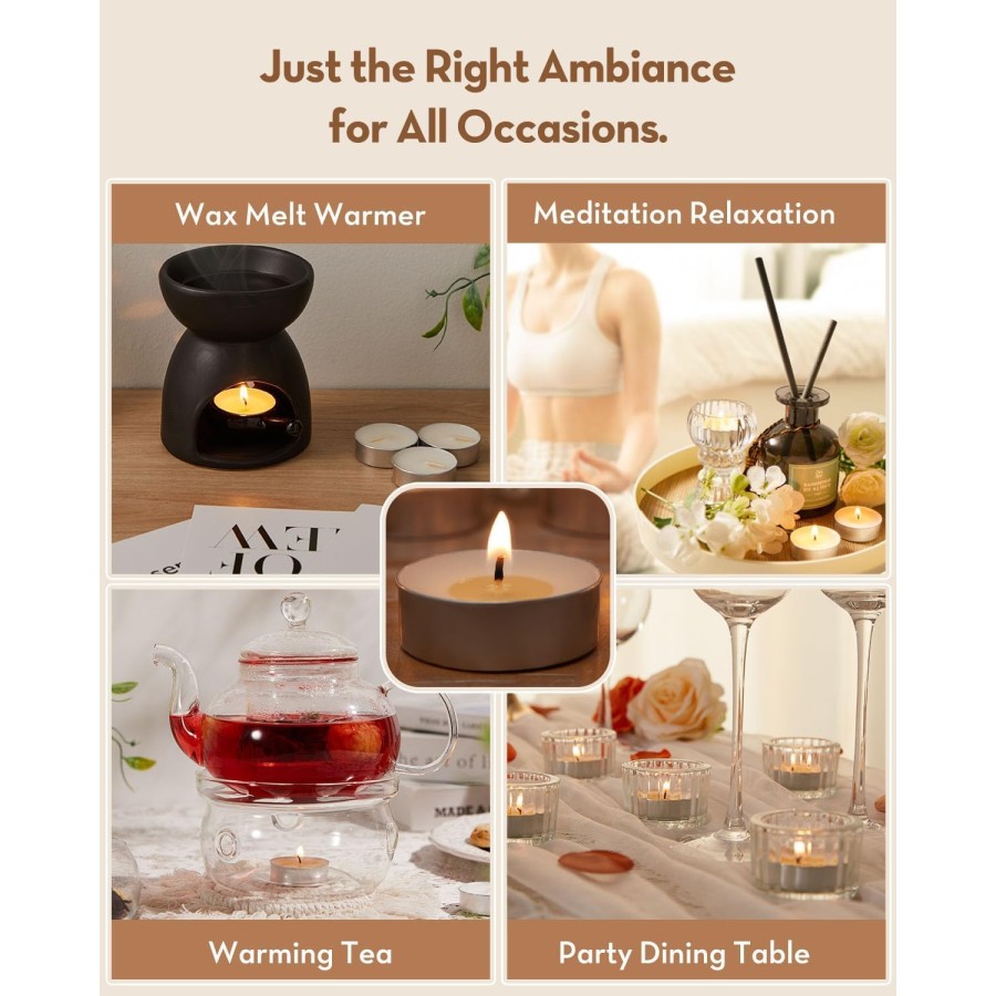 Floating Decorative Tealight Candles 10Pcs
