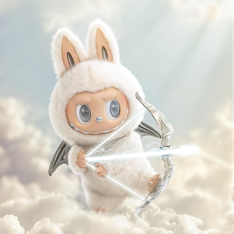 Popmart Angel Labubu Plush Doll Figure 58cm