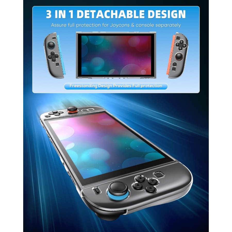 Clear Transparent Protective Case switch 2 Clear Transparent Protective Case switch 2