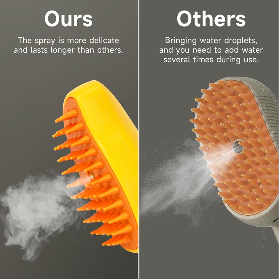 3 In1 Pet Steam Brush