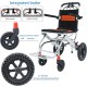 Elderly Portable Folding Wheelchair, Travel with Handbrake Elderly Portable Folding Wheelchair, Travel with Handbrake