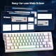 ATTACK SHARK X68 HE Rapid Trigger Mechanical Keyboard - White ATTACK SHARK X68 HE Rapid Trigger Mechanical Keyboard - White