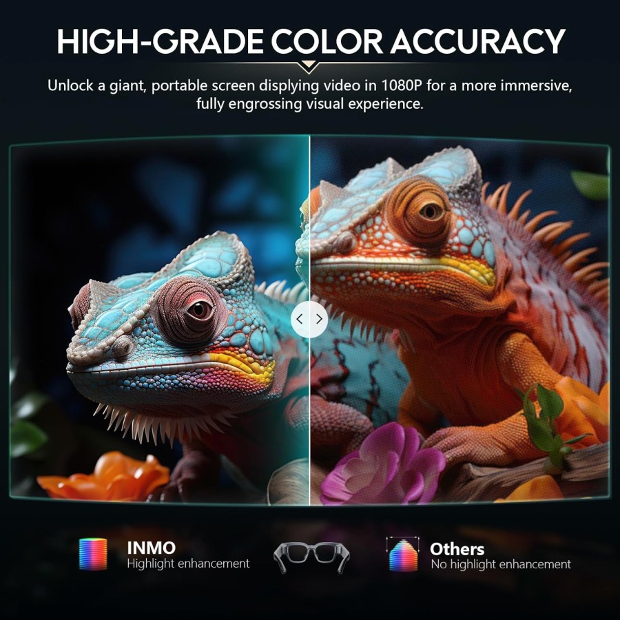 INMO Air 2 Smart AR Glasses with 1080P & Wireless ChatGPT Support INMO Air 2 Smart AR Glasses with 1080P & Wireless ChatGPT Support