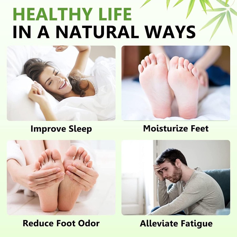 Deep Cleaning Bamboo Foot Care Patches - 10Pcs Deep Cleaning Bamboo Foot Care Patches - 10Pcs