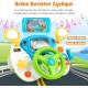 COSTWAY Kids Driving Simulator with Stool COSTWAY Kids Driving Simulator with Stool