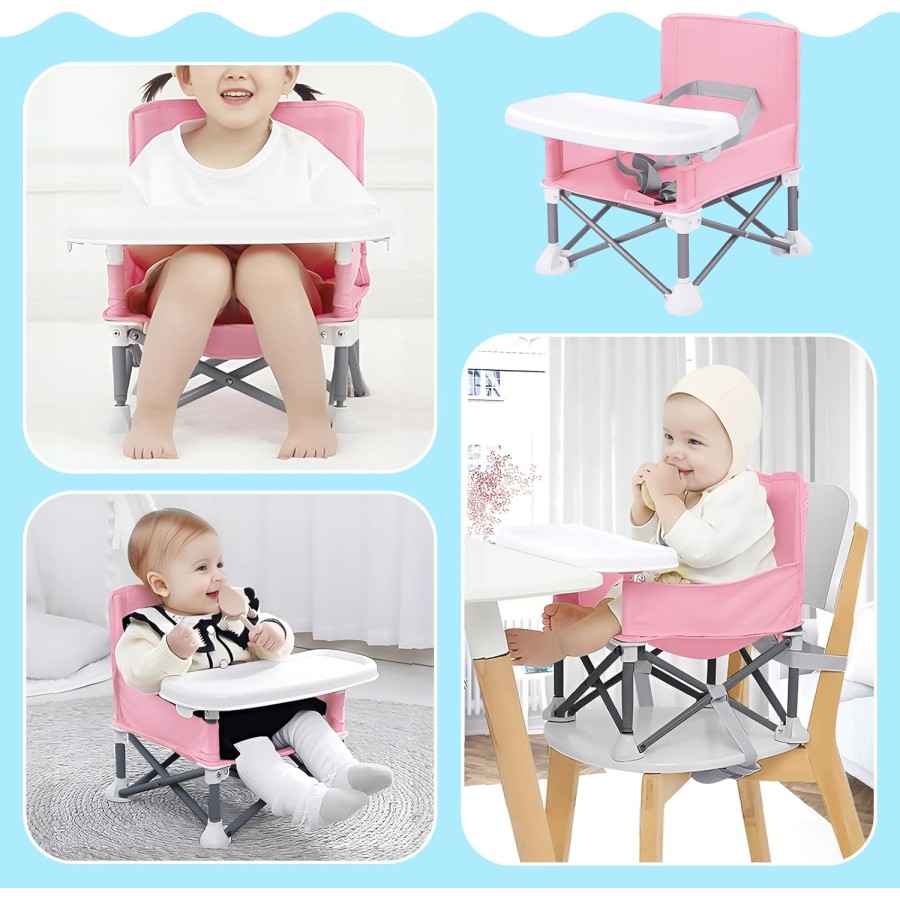 Baby Seat Booster Toddlers Dining Seat - Pink