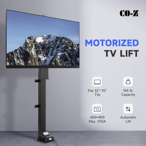 Motorized Automatic TV Lift Stand (32-70 inch)