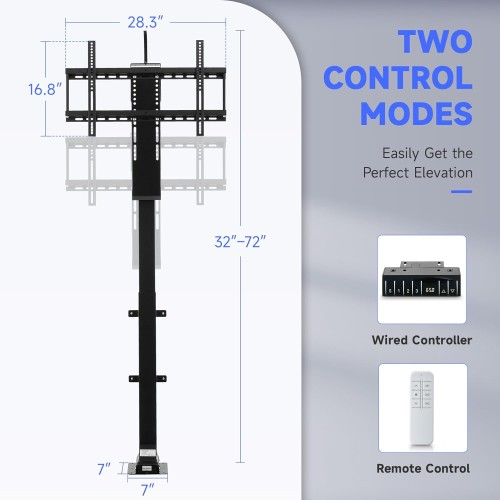 Motorized Automatic TV Lift Stand (32-70 inch)