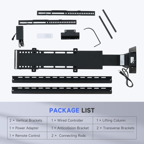 Motorized Automatic TV Lift Stand (32-70 inch)