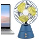 3 Speeds Oscillating Desk Fan with Light  (Summer Fan)	