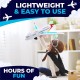 Airplane Toys for Kids, Bump and Go Action, Toddler Toy Plane with LED Flashing Lights