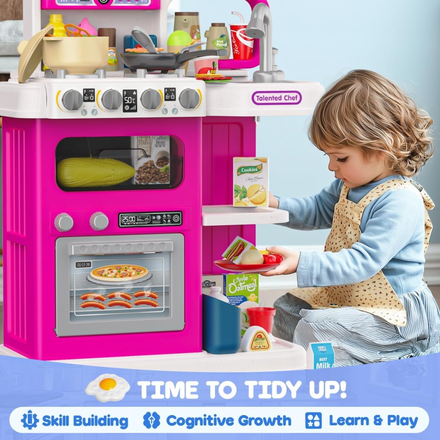 Kids Play Kitchen with Sound & Light 14315