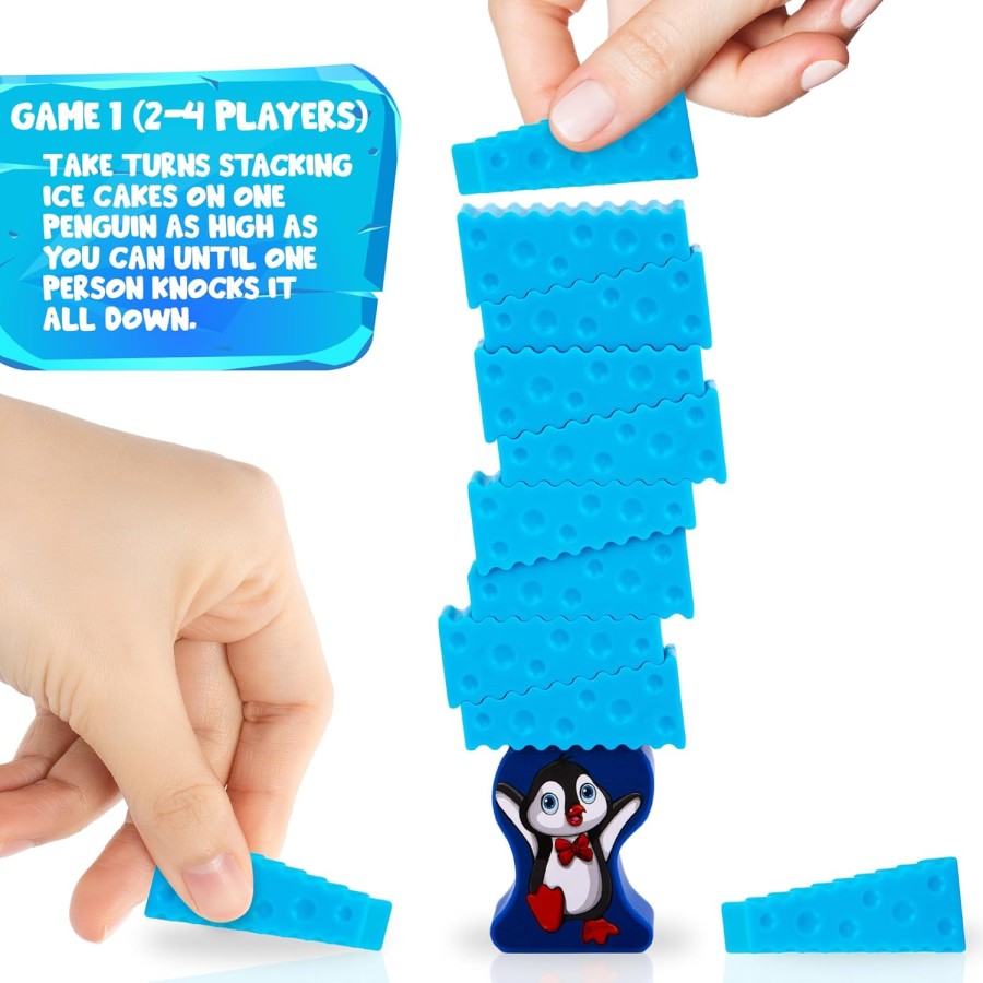 Penguin Ice Stacking Game