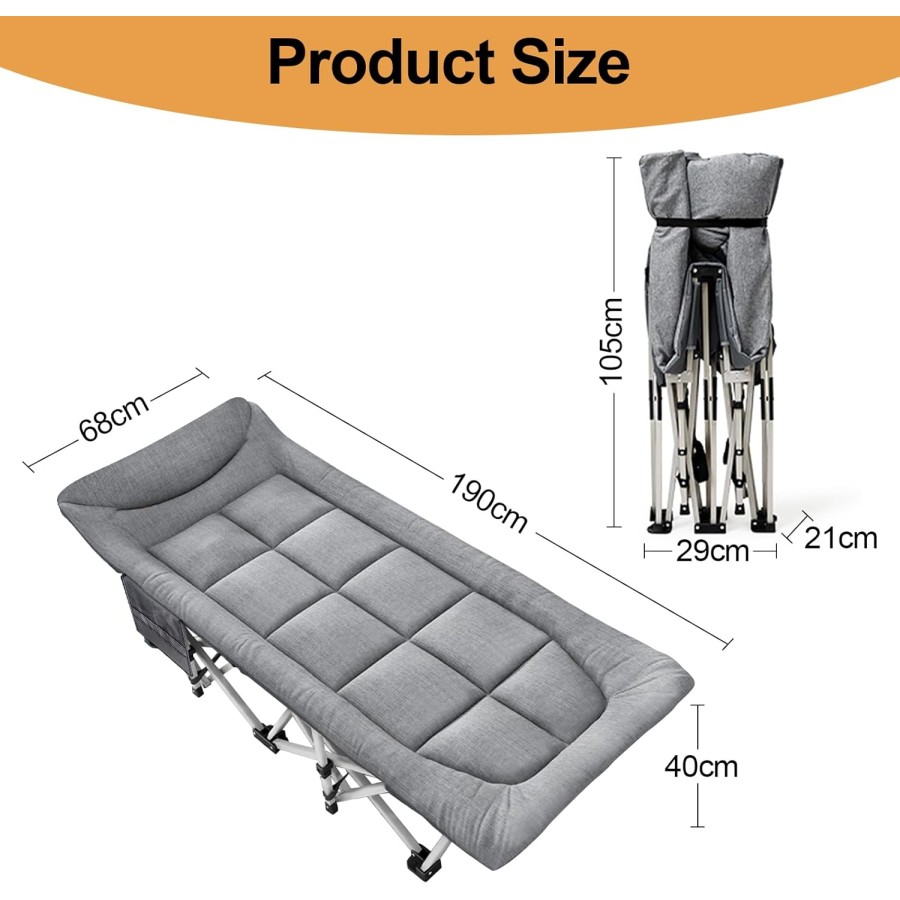  Foldable Portable Travel Oudoor Camping Bed