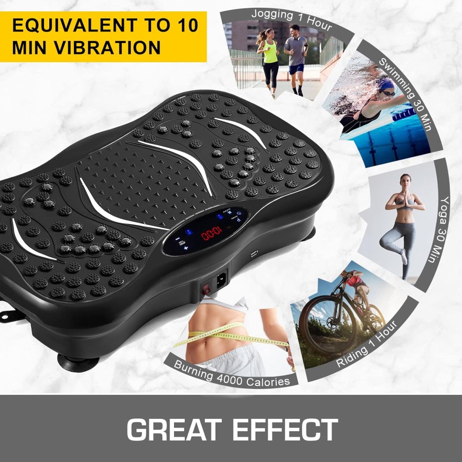 Full Body Vibration Board Home Fitness & Fat Burning Machine AD-2487 Full Body Vibration Board Home Fitness & Fat Burning Machine AD-2487