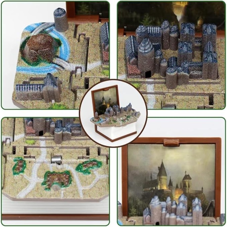 3D Folding Pop-up Harry Potter Castle Keychain 3D Folding Pop-up Harry Potter Castle Keychain