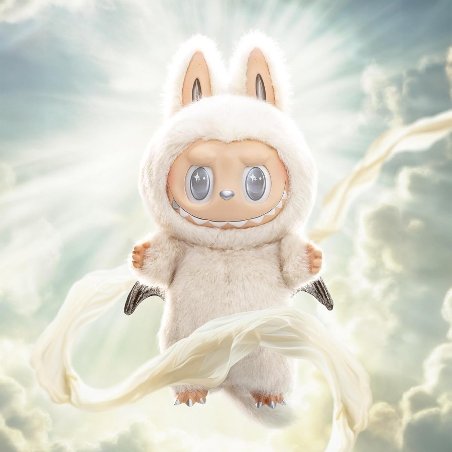 Popmart Angel Labubu Plush Doll Figure 58cm
