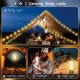 4 in 1 Camping String Lights Rechargable 10m