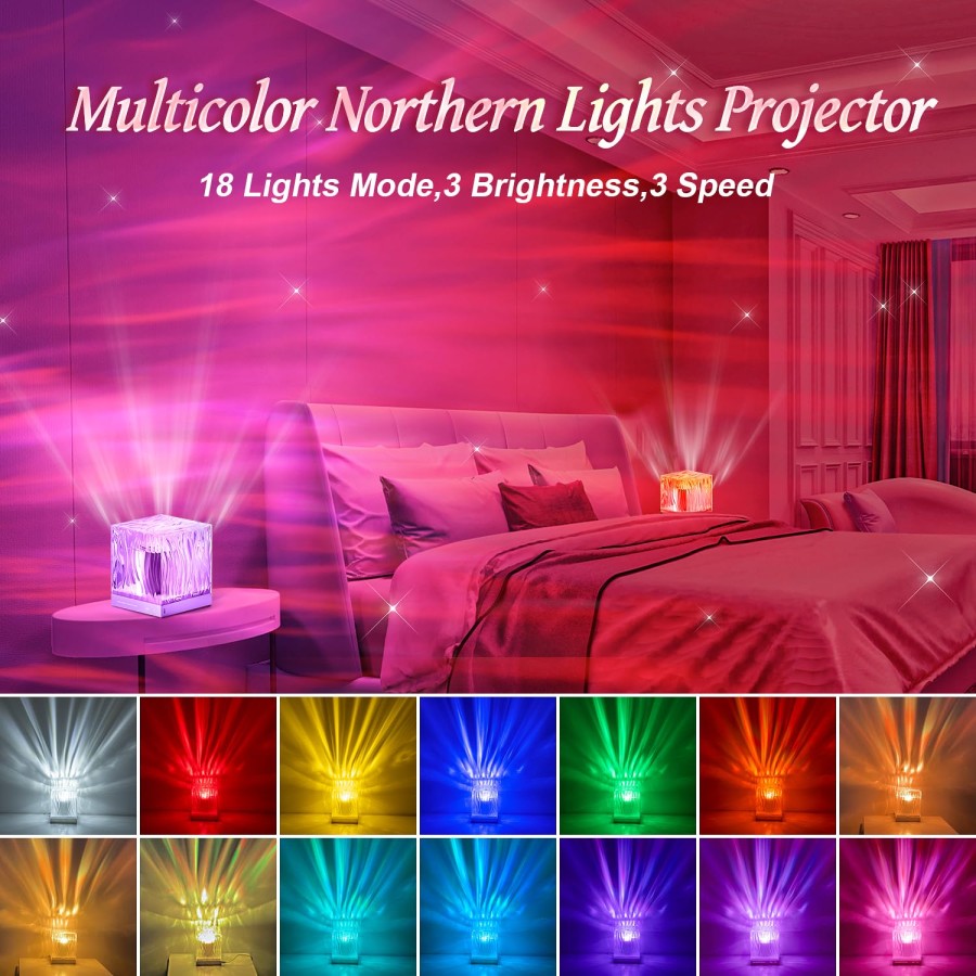 Aurora Night Light Projector Lamp