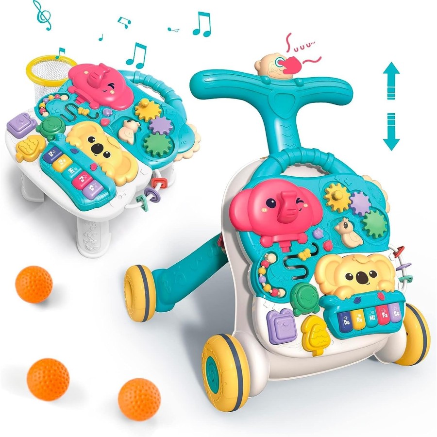  3 in 1 Baby Push Walker & Table leaning Activity (12519)