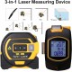 4-in-1 Digital Laser Tape Measure with 131Ft/40m Infrared Laser