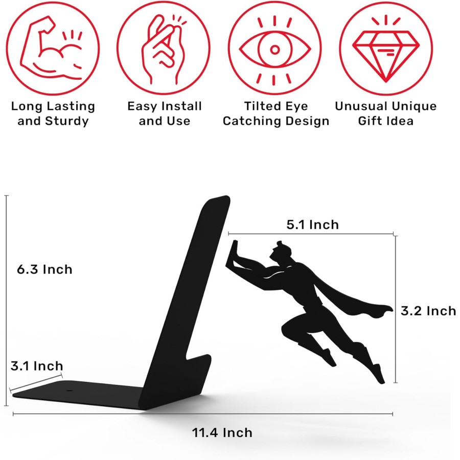 Superman Magnetic Book Stand