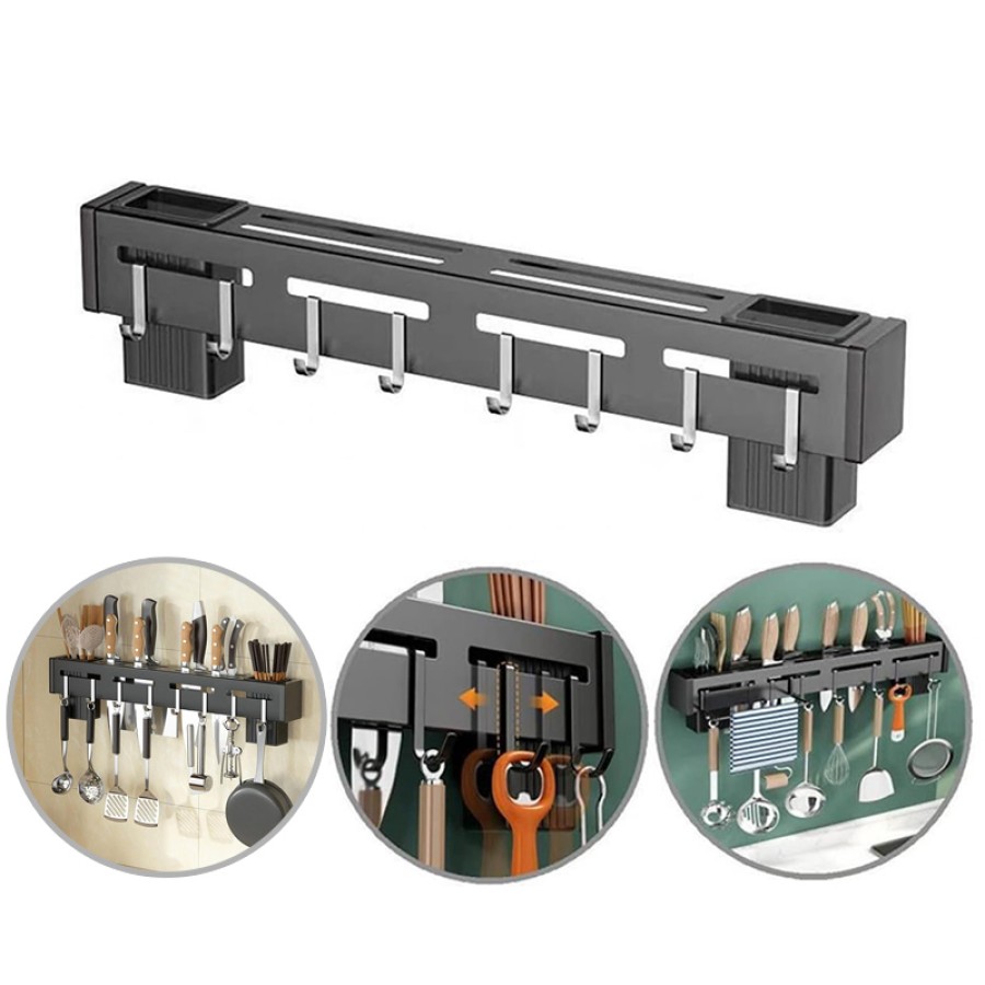 Kitchen Wall Mounted Knife Spoon Holder Kitchen Wall Mounted Knife Spoon Holder