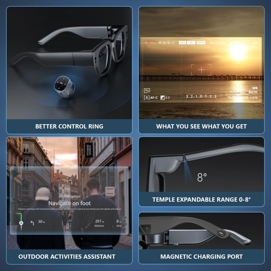 INMO Air 2 Smart AR Glasses with 1080P & Wireless ChatGPT Support INMO Air 2 Smart AR Glasses with 1080P & Wireless ChatGPT Support