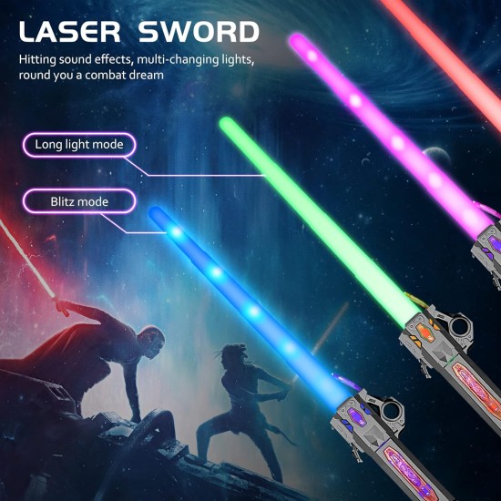 Lightsabers Swords - FX Sound, 16 Colors