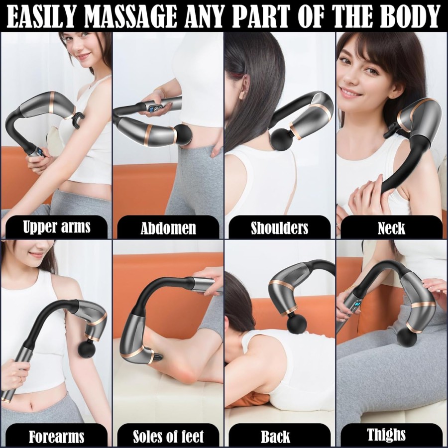 Deep Tissue Extended Handheld Muscle Massage Gun