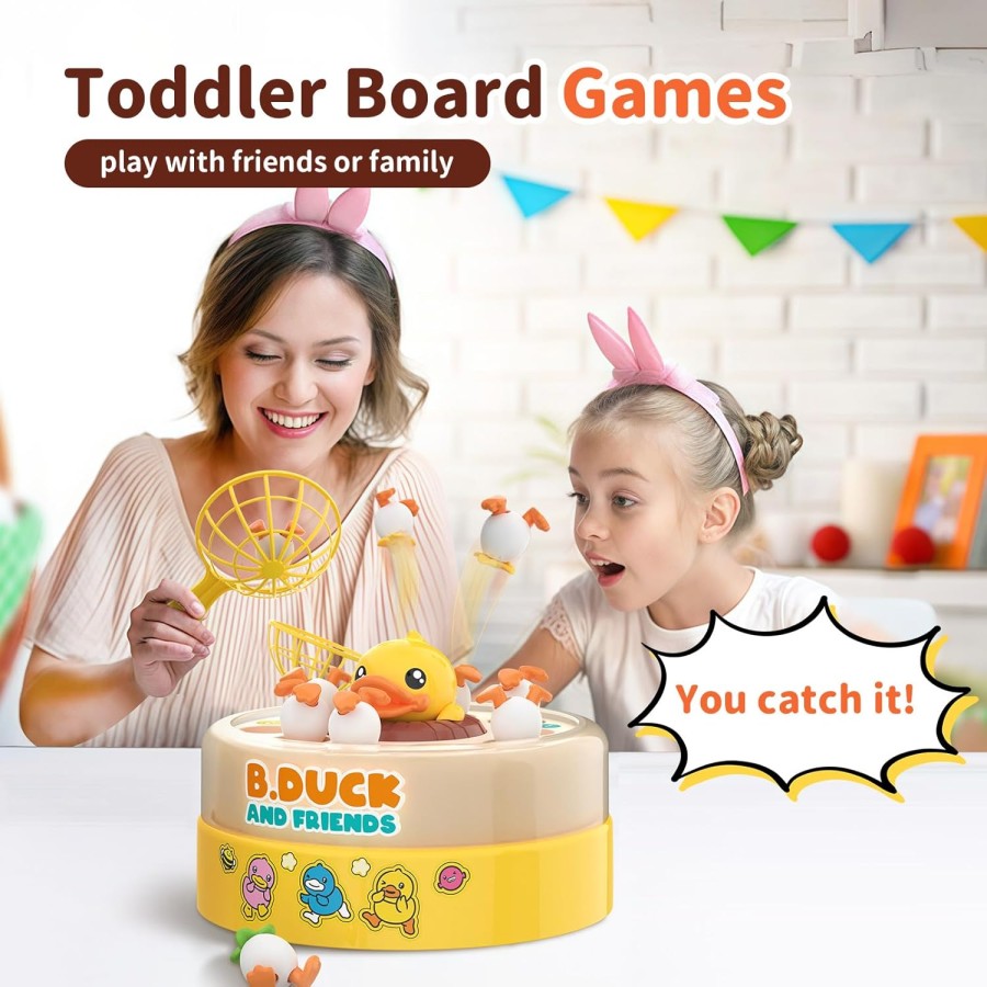B.Duck Bouncing Carousel Toy