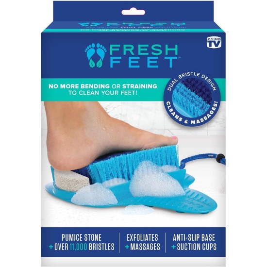 Fresh Feet Foot Scrubber Clean & Massage