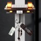 Car Headlight Key Hanger Wall-Mounted Keychain Holder