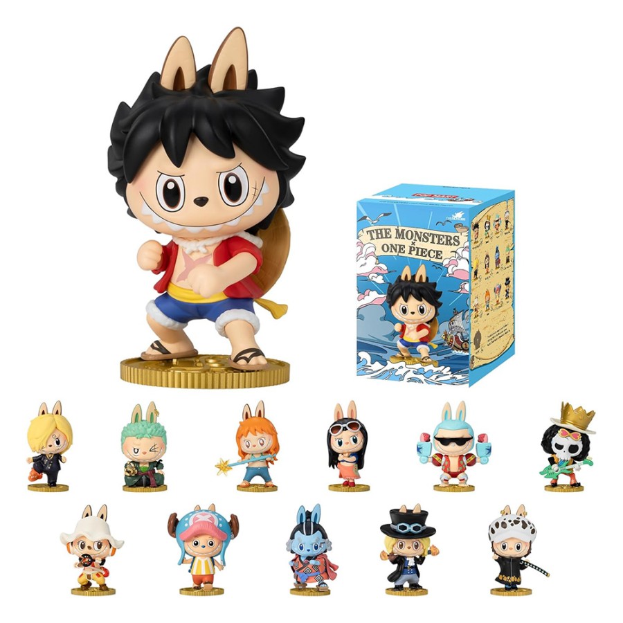 THE MONSTERS x One Piece Series Figures labubu Blind Box