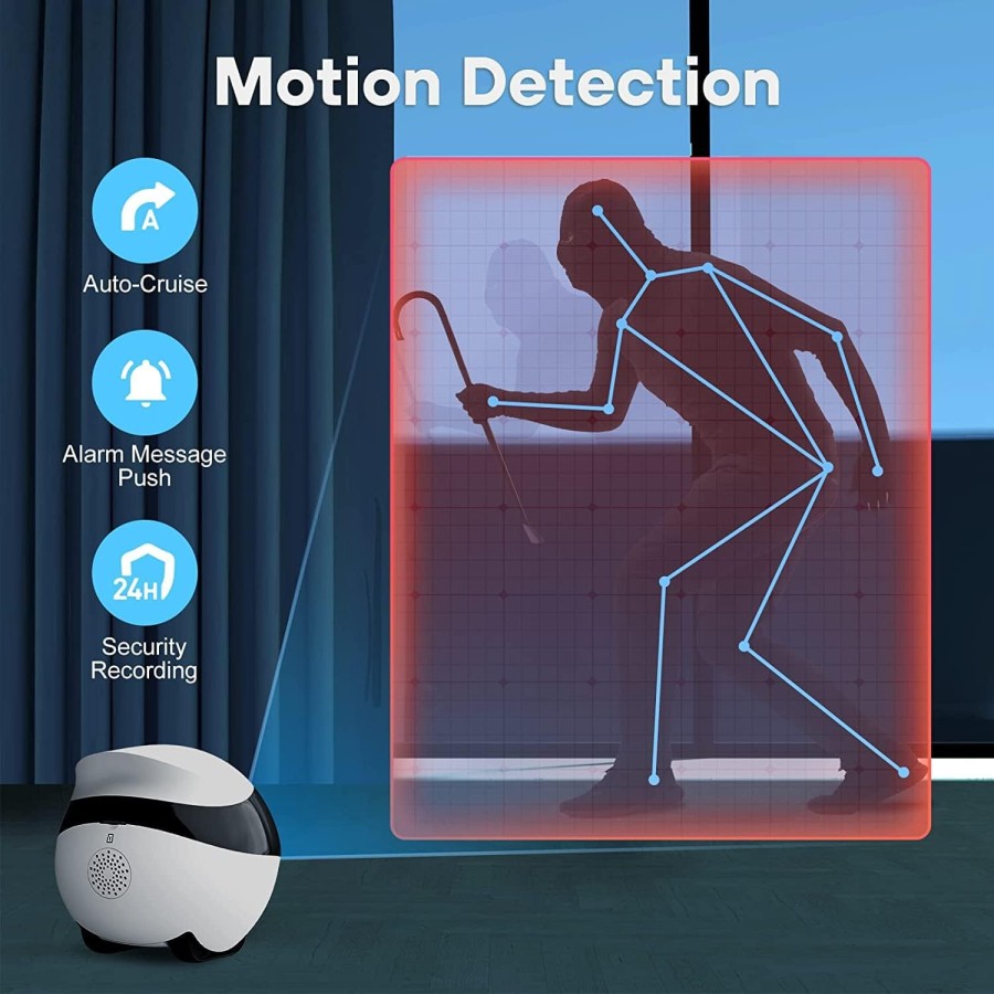 Enabot Wireless Indoor Surveillance Camera 1080P Smart Pet & Home Security Cam