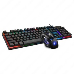 iMICE AN-300 Backlit Gaming Keyboard & Mouse Combo 104 Keys