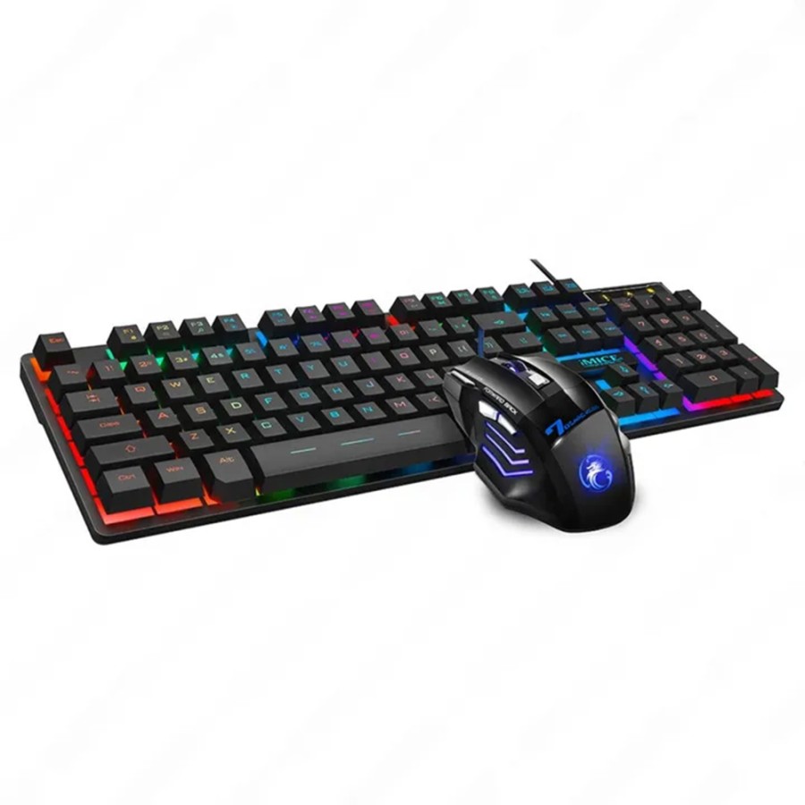 iMICE AN-300 Backlit Gaming Keyboard & Mouse Combo 104 Keys