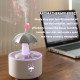 Umbrella Humidifier Rotating Diffuser With RGB Light