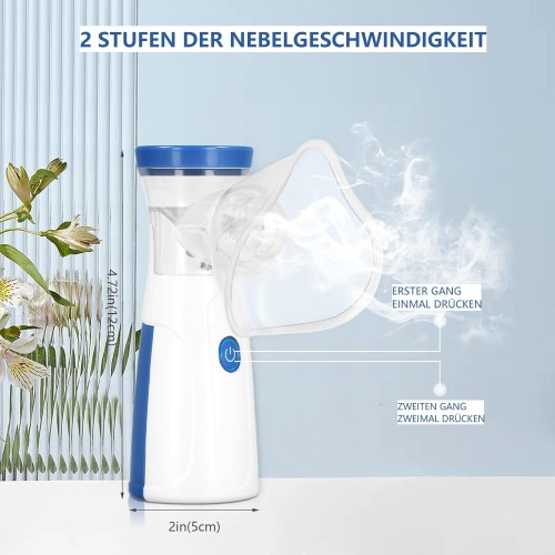 Portable Travel Nebulizer Machine for Adults and Kids