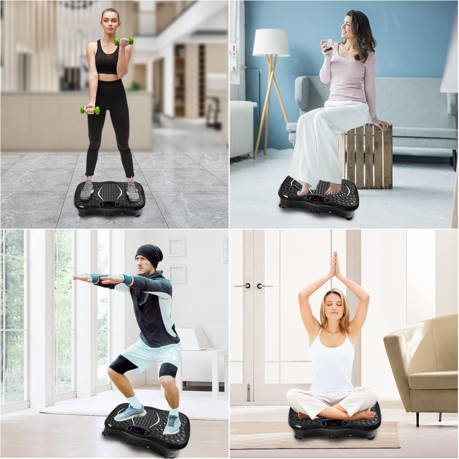 Full Body Vibration Board Home Fitness & Fat Burning Machine AD-2487 Full Body Vibration Board Home Fitness & Fat Burning Machine AD-2487