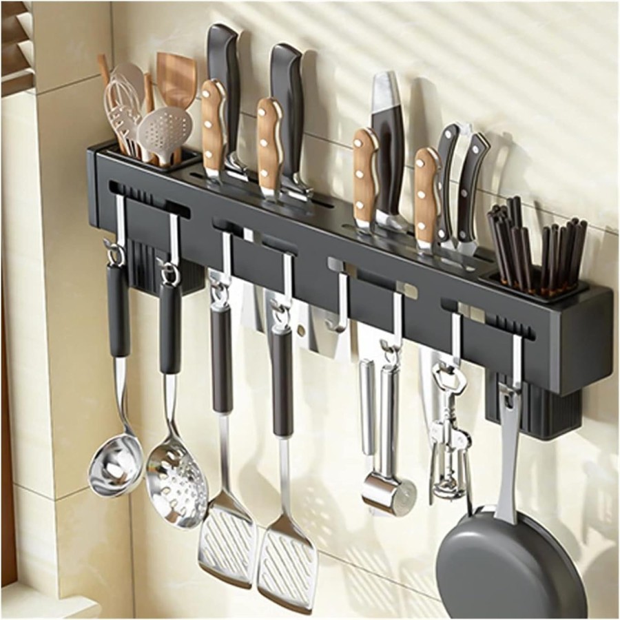 Kitchen Wall Mounted Knife Spoon Holder Kitchen Wall Mounted Knife Spoon Holder