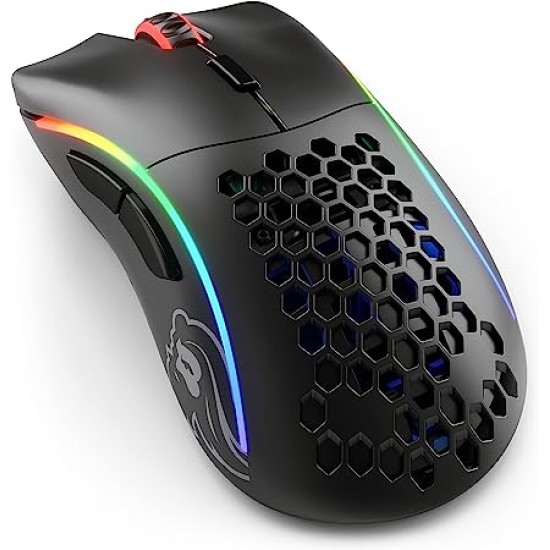 Gloriuos Black Gaming Mouse - Model D Minus Wirless