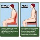 Orthopedic Bamboo Cushion Sitter for Posture Corrector Orthopedic Bamboo Cushion Sitter for Posture Corrector