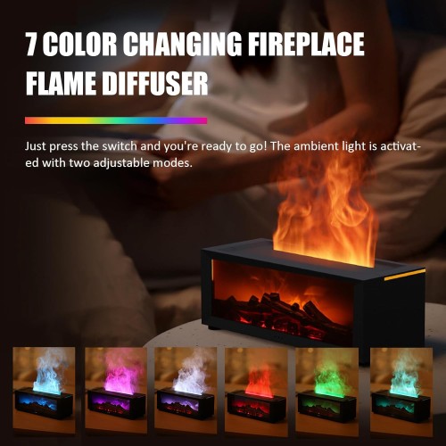 Flame Fireplace Aroma Diffuser